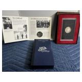 Kennedy Jr. Coin-Coin Watch & Proof Coin