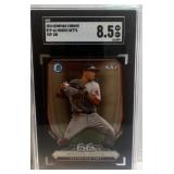 2014 Bowman Rookie Mookie Betts Grade 8.5