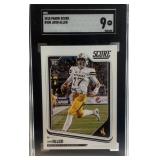 2018 Panini Score Josh Allen Rookie Grade 9