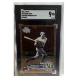 2011 Topps Babe Ruth Cognac Grade 9
