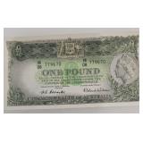 Commonwealth of Australia One Pound Note