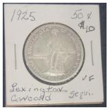 1925 US Lexington Conrod Half Dollar