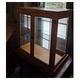 The Sun Mfg. Co. Wooden Display Case