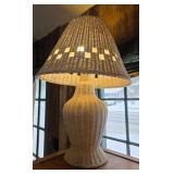 Wicker Lamp