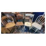 Assorted Wooden Chairs