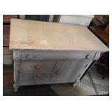 Vintage Wooden Wash Stand