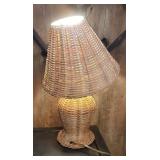 Wicker Lamp