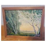 Forrest Scene Painting