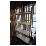 White Wooden Shelving Unti