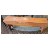 Wooden Bench
