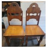 Vintage Wooden Chairs