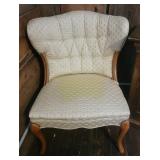 Floral Upholstered Chair