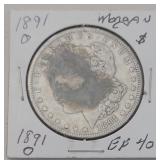 1891 O US Dollar