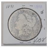 1891 US Dollar