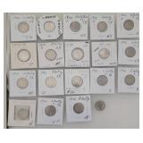 1912 US 5 Cent Pieces