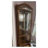 Corner Glass Shelves Hutch