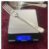 Sterling Silver Forks (511 Grams)