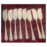 Sterling Silver Butter Knives (188 Grams)