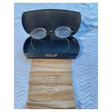 Circa 1900-10 Gold Rim Eye Glasses