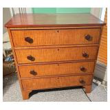 4-Drawer Dresser (Maple) Federal Period