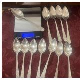 Sterling Silver Spoons (301 Grams)