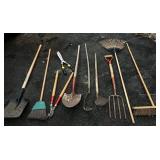 Shovels-Pitch Fork-Brooms