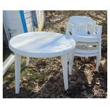 Plastic Patio Set