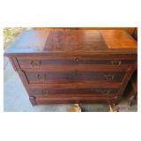 3 Drawer Wooden Dresser
