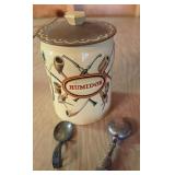 Vintage Sterling Rattle & Spoon and Humidor