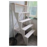 Wooden Plant Step Decor