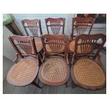 Wooden Cane Chairs
