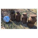 Metal and Stainless Milk Cans