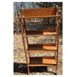 Decorative Wooden Shelving Unit No. 2