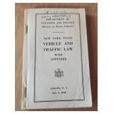1948 NYS Vehicle and Traffic Law