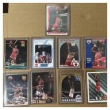 9- Michael Jordan Basketball Cards