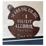 Vintage Sears Oil Advertising Metal Sign