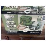 3000lb Portable Winch