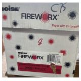 Box Of Roman Candle Red Paper Letter