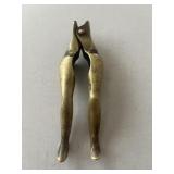 Brass Novelty Nut Cracker