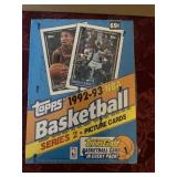 92-93 Topps Basketball Series 2 Sealed Box