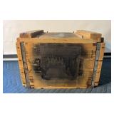 Vintage Coleman Co. Shipping Crate