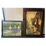 Claude Monet Replica Print & Dan Toigo Art