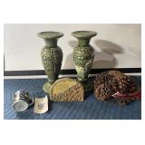 Green Candle Sticks (used) Collectible Mug & More