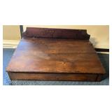 Vintage Walnut Writing Desk Circa 1850