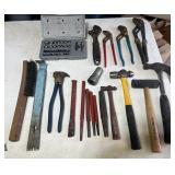Tool Assortment Hammers-Channel Locks & More