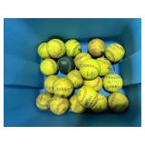Bucket of Softballs #1