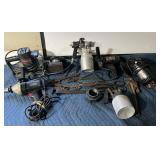 Power Tools- Paint Guns- Pipe Wrenches