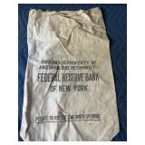 Vintage Federal Reserve Bank Bag