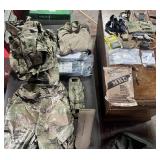 Military Duffle Full Of Field Supplies