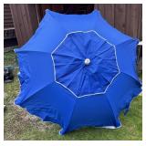 Blue Patio Umbrella